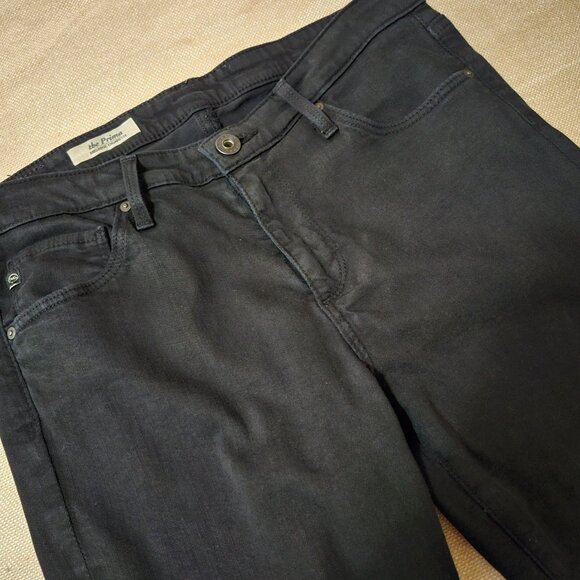 AG Adriano Goldschmied Jeans Pants The Prima Mid Rise Cigarette 29R Black - Picture 4 of 4